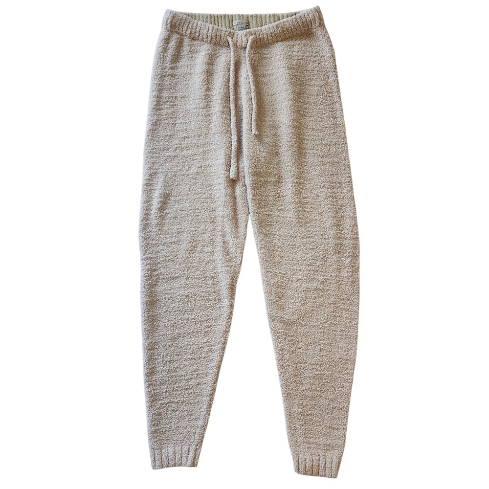 Carbon 2 Cobalt Womens Small Oatmeal Beige Boucle Knit Sweater and Jogger Set - Picture 2 of 10